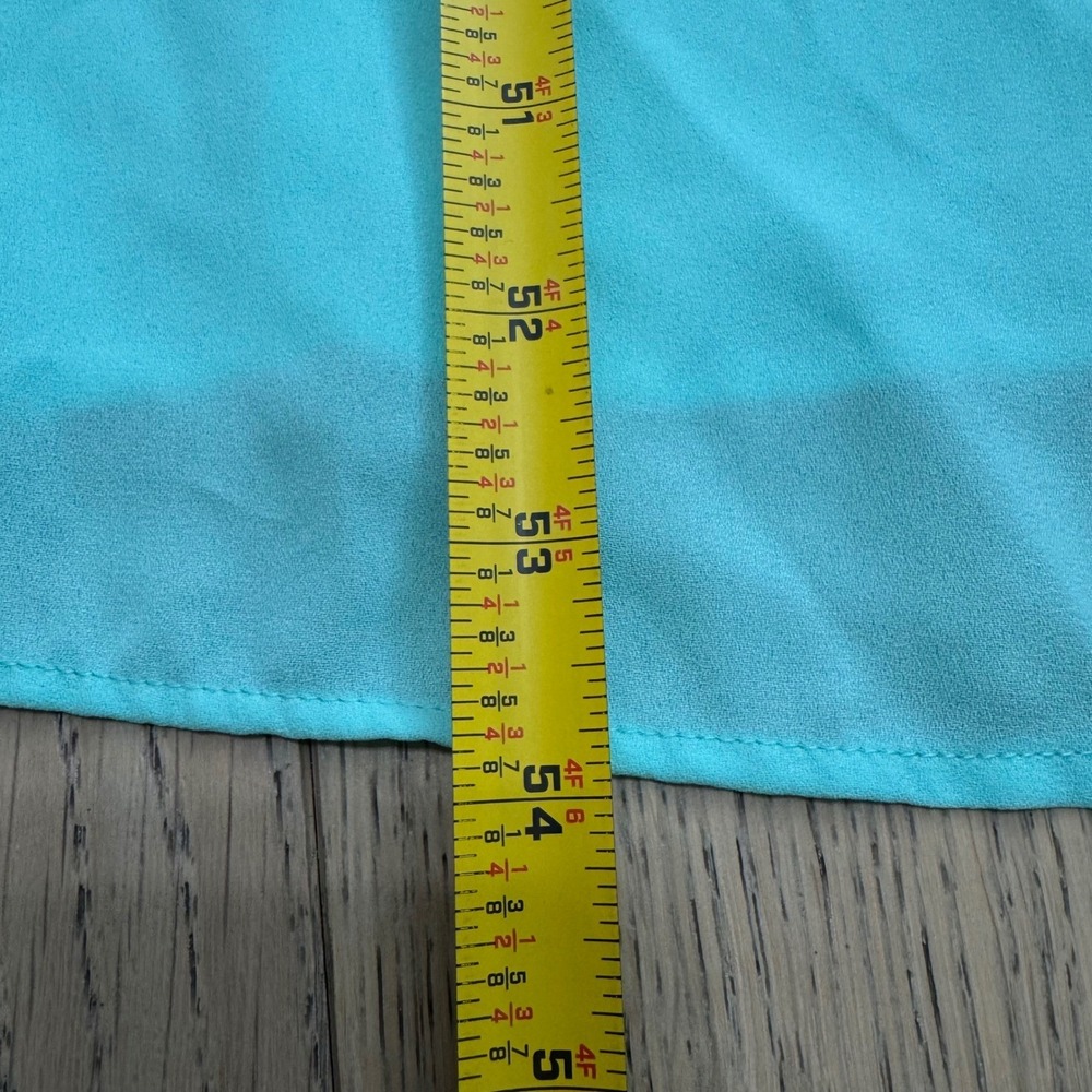 Show Me Your Mumu Midi Dress Womens Small Turquoise Mint V-Neck Sleeveless Lined - Picture 7 of 12